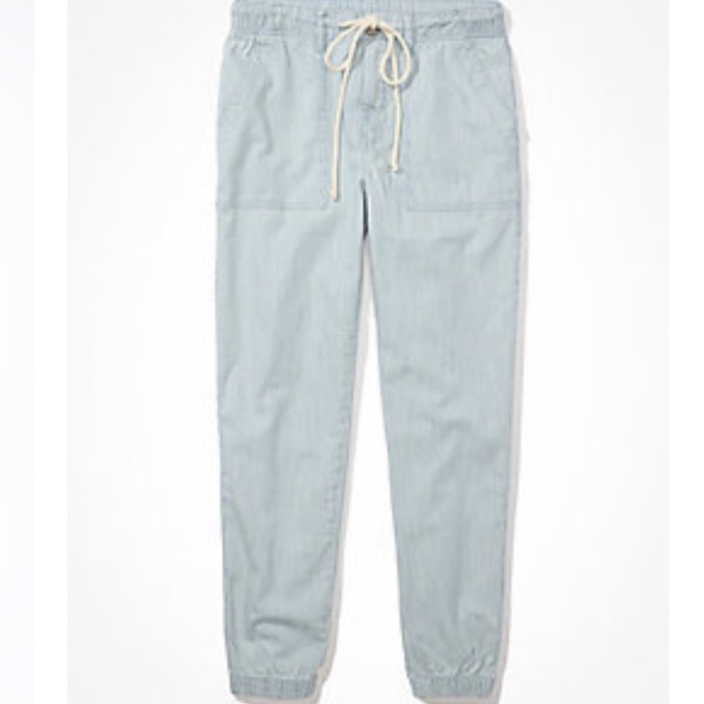 American Eagle Outfitters drawstring tight bottom pants